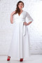 Платье 078101 ЛаТэ (Белый)