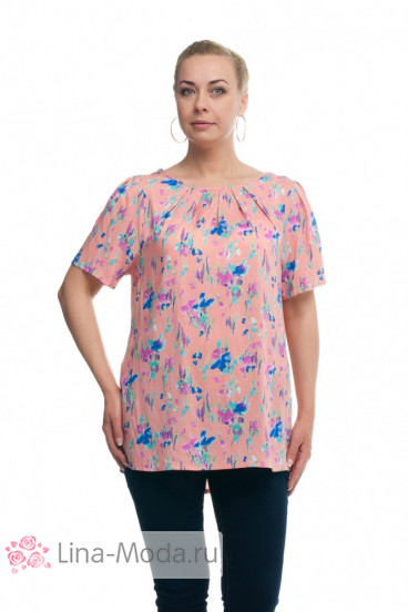 Блуза "Олси" 1610013/10 ОЛСИ (Розовый)